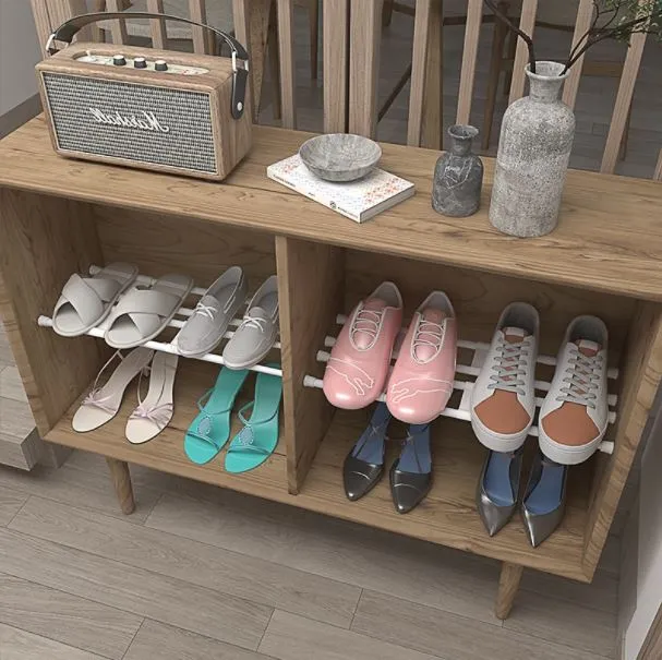 Rack de sabates Telescòpic Double Rod